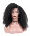 Dolago Mongolian Afro Kinky Curly Lace Front Wigs Pre-Plucked 130% Density