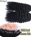 Dolago Mongolia 3B 3C Kinky Curly Micro Links Human Hair Extensions Kinky Afro Curly Virgin Hair Sale Online Shop Best Quality Hair For Micro links Extensions for Black Women Wet and Wavy 8-30 inch 