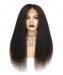 Kinky Straight Hair Wigs 13X2 New Lace Part Human Hair Wigs For Black Women 