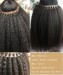 Dolago Shop Quality Mongolian Kinky Straight I Tip Extensions From Online Hair Store Coarse Yaki Straight Remy I Tip Human Hair Extensions At A Cheap Price Updated For Sale
