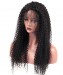 Kinky Curly Silk Base Full Lace Human Hair Wigs 