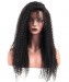 Kinky Curly Silk Base Full Lace Human Hair Wigs 