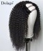 Mongolian Kinky Curly U Part Human Hair Wigs For Women