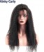 Dolago 250% High Density Kinky Curly Lace Front Human Hair Wigs Pre Plucked For Black Women 3A 3B Curly Glueless Lace Front Wigs With Natural Baby Hair Can Be Dyed Invisible Transparent Frontal Wigs