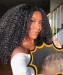 	 Dolago Transparent American 3B 4A Kinky Curly Braided Lace Front Human Hair Wigs With Curly Baby Hair For Black Women 150% Glueless Brazilian Front Lace Wigs Pre Plucked For Sale With Cheap Price Natural Frontal Wigs