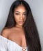 Dolago Pre Plucked Kinky Straight 13x6 Lace Front Human Hair Wigs Brazilian Coarse Yaki Straight Frontal Wigs With Natural Baby Hair 180% Glueless Brazilian Front Lace Wigs Bleached The Knots For Black Women