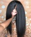 HD Lace Closure Wigs Brazilian Kinky Straight Luxury Mink