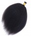 Kinky Straight Keratin Fusion Hair Extensions At Cheap Pirces 