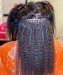 kinky straight nano ring human hair extensions for women sales
