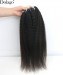 Dolago Mongolian Kinky Straight Micro Link Human Hair Extensions For Women 10-30 inches Nano Ring To Make Long Hairstyles Easy To Install Glueless Tip Hair Bundles For Sale Cheap Wholesale Price