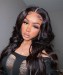 Dolago Pre Plucked Lace Front Human Hair Wigs Cheap Body Wave Glueless Human Hair 13x6 Lace Front Wigs For Black Women Girls Natural 150% Brazilian Wavy Transparent Front Lace Wigs Bleached The Knots