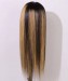 4/613 mixed blonde ombre color human hair wigs