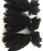 Dolago 3 Pics Loc 4B 4C Afro Kinky Curly Human Braiding Hair Bulk No Attachment 100% Human Hair Extensions For braiding Sales Online Mongolian Afro Kinky Curly Crochet Braids
