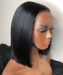 Yaki Straight Human Hair Wigs For Women