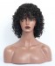 Dolago hair wigs None Lace Human Hair Wigs With Band With Baby Hair Short Curly Wigs For Black Women Free Shipping