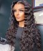 Brazilian loose wave invisible lace front human hair wigs for sale
