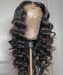 hd transparent full lace wigs human hair Brazilian loose wave