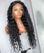 hd transparent full lace wigs human hair Brazilian loose wave