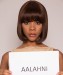 Machine Human Hair Wigs Color 4 Pixie None Lace Cut Bob Front Wigs