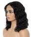 Dolago 150% Body Wave Bob French Lace Front Wig Human Hair Short Wavy Bob Wigs For Black Women Glueless 13X2 High Quality Lace Wigs 10 Inch With Baby Hair Pre Plucked