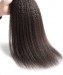 Dolago Kinky Straight Peruvian Virgin Hair 3 Pcs 100% Human Hair Weaving