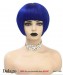 colorful human hair wigs for women none lace wigs 