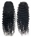 10A Deep Wave Drawstring Ponytail For Women with Clip Ins