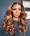 Best Colored Wavy Lace Front Human Hair Wigs For Women 