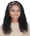 Dolago Loose Wave Curly Human Hair Wigs With Headband For Black Women 150% Density Brazilian Popular Headband Wigs With Natural Baby Hair Attached Cheap Price Can Be Dyed