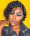 Pixie Cut Lace Wig Blunt Cut 4x4 Bob Lace Closure Wigs