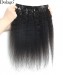 Dolago Kinky Straight Pu Clip In Human Hair Extensions For Women At Cheap Prices With Good Quality For Sale 100% Natural Looking 8-30 Inches In Stock Free Shipping