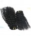 Dolago Deep Curly Clip in Human Hair Extensions 120g/7pcs For One Set Brazilian Curly Clip Ins Hair Extensions For Women Natural Color 