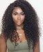 Dolago Brazilian Deep Curly Lace Closure with 3 Bundles Natural Color