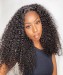 Dolago 180% American Kinky Curly 360 Lace Wig Pre Plucked With Baby Hair Brazilian 3B 4A Curly 360 Lace Front Human Virgin Hair Wigs For Black Women Glueless 360 Full Lace Wigs With Natural Hairline For Sale Online