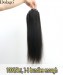 Dolago Brazilian Straight Micro Link Human Hair Extensions To Make Long Hairstyles For Women 8-30 Inches Good Quality Straight On Black Human Braiding Hair At Wholesale Cheap Prices For Sale 