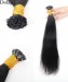 Dolago Straight Keratin Fusion Hair Extensions Remy Micro Ring Cuticles Nail I Tip Hair Extension 100 Pieces For One Set 