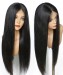 HD transparent lace front human hair wigs straight wave sale 