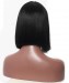 Straight Short Bob Lace Front Wig Pre Plucked 150% Density