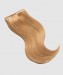 Dolago Remy Clip in Human Hair Extensions Strawberry Blonde 120g 7pcs Body Wave