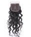 Dolago Water Wave Lace Frontal Closure with Bundles 4Pcs Lot Human Hair Weaves with Closure