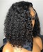 Curly Short Bob Lace Front Wigs Pre-Plucked 150% Density