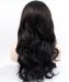 Dolago Hair Lace Wig Dark Brown Long Wavy Synthetic Lace Front Wig