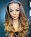 Best Quality Brown&Light Blonde Ombre Hair Style ace Wigs 