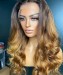 Best Quality Brown&Light Blonde Ombre Hair Style ace Wigs 