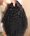 Dolago 180% Kinky Curly HD Lace Wigs With Baby Hair Pre Pluck American 3B 4A 13X6 Invisible Lace Front Human Hair Wigs For Black Women Brazilian Natural Color Transparent Frontal Wigs Can Be Dyed For Sale Online