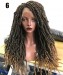 Dolago Braiding Synthetic Hair Wig Cheaper Available T Part Lace Wigs For Women Heat Resistant Fiber Female Daily False Hair Like Pictures 