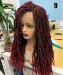 Dolago Braiding Synthetic Hair Wig Cheaper Available T Part Lace Wigs For Women Heat Resistant Fiber Female Daily False Hair Like Pictures 