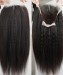 Dolago Glueless Kinky Straight 13x4 Lace Front Human Hair Wig For Black Women 150% Coarse Yaki Lace Frontal Wigs Human Hair Can Be Dyed High Quality Frontal Wigs Pre Plucked With Baby Hair 