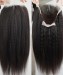 Dolago Kinky Straight Human Hair Lace Front Wigs For Sale 150% Coarse Yaki 13X4 Lace Front Human Hair Wigs Pre Plucked For Black Women Natural Brazilian Front Lace Wigs With Baby Hair Can Be Dyed