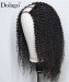 Mongolian Kinky Curly U Part Human Hair Wigs For Women